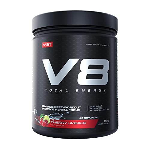 Vast V8 Total Energy - Pre Workout Booster - Training